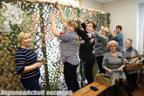 Труженицы тыла в Сметанино