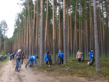 Свалки в заказнике
