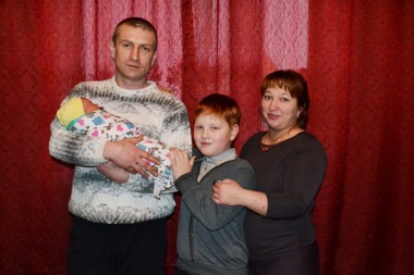 В доме появился   ангелочек!