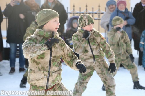 Воспитанники "Ратника" демонстрируют свои навыки не только на соревнованиях, но и во время показательных выступлений