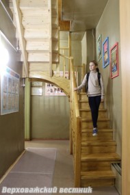 Новая лестница нравится и ученикам, и преподавателям