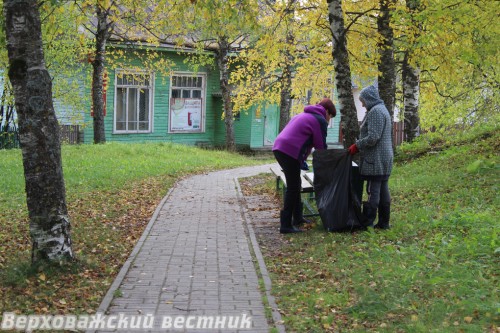Труд граждан, занятых на общественных работах, главным образом используется для благоустройства территории