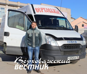 Виталий Бахтин, водитель предприятия "Авто Бусик" А.А. Мызина