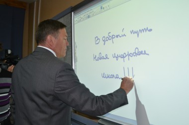 Здесь сельская школа —   надежда России!