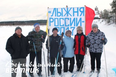 На чушевицкой лыжне