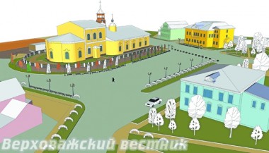 Проект реконструкции центральной площади Верховажья Проект реконструкции центральной площади Верховажья