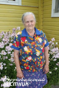 Глафира Николаевна Васендина из д. Кудринской.