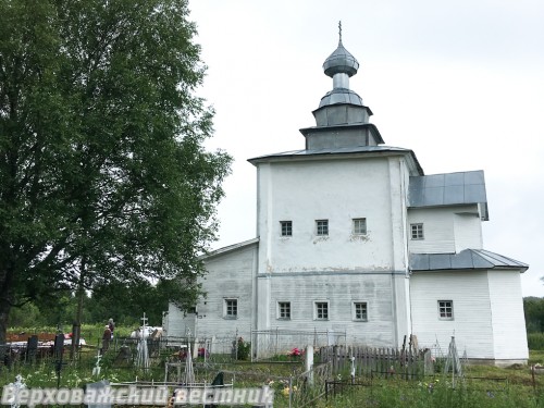 Храм Рождества Иоанна Предтечи в деревне Никольская