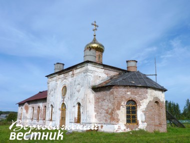 Никольский храм в Олюшине.