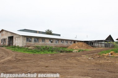 Так выглядела ферма "Вага" в 2016 году, когда там шла реконструкция