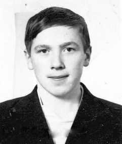 Валерий Кузнецов  на первом курсе Кадниковского СПТУ-3